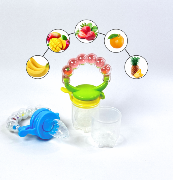 Baby Rattle Fruit Feeder Pacifier